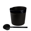 HARVIA Helmi Sauna-Eimer- und Schöpfkellen-Set, schwarz - 0