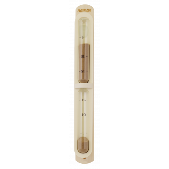 Harvia Helmi Sauna-Sanduhr – Elfenbein