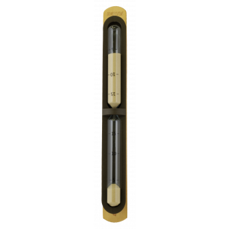 Harvia Helmi Sauna-Sanduhr – Schokoladenbraun