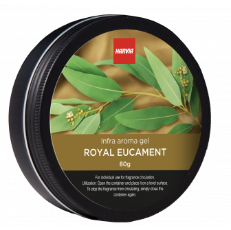 HARVIA Infra-Sauna-Aromagel – Royal Eucament 80 g