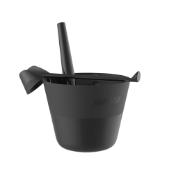 HARVIA Click - Eimer- und Schöpfkelle-Set, matter Kunststoff 