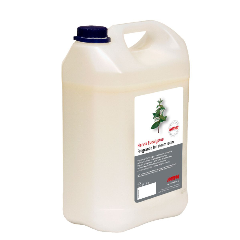HARVIA Duftessenz für Dampfbäder, Eukalyptus, 5 l