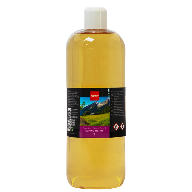 HARVIA Saunaduftkonzentrat, Alpenkräuterduft, 1 l