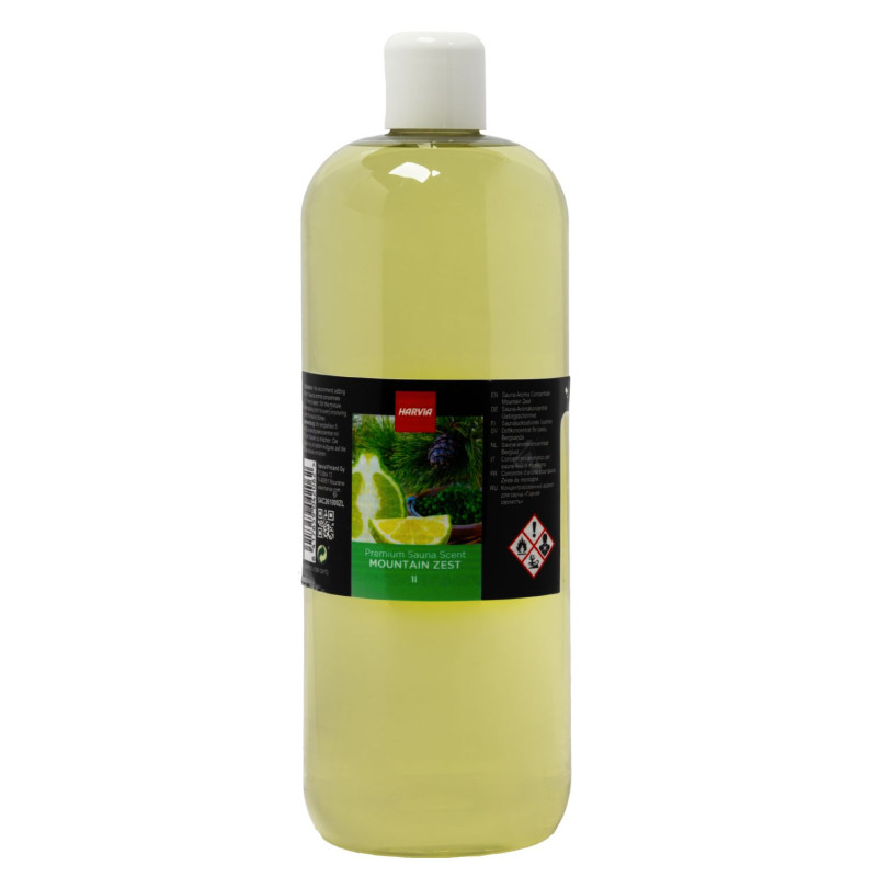HARVIA Saunaduftkonzentrat, Arolla-Kiefer, Bergamotte und Litsea cubeba, 1 l