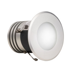 Harvia RGBW LED-Saunaleuchte, 5 W, 90 mm Durchmesser 