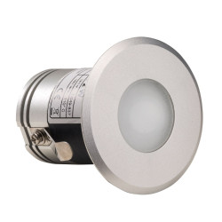 Harvia LED-Saunaleuchte, warmweiß, 2 W, 60 mm Durchmesser 