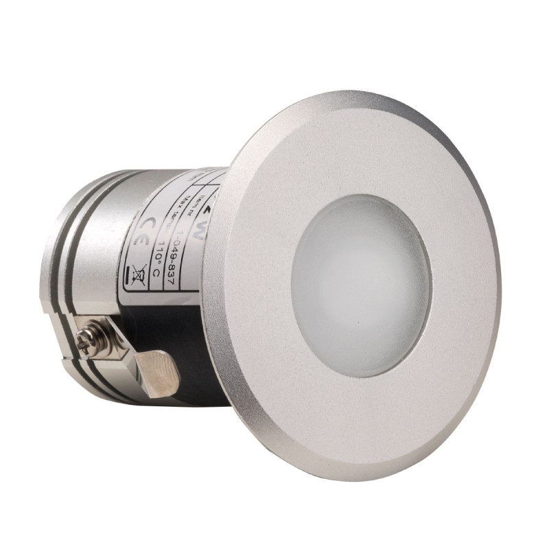 Harvia LED-Saunaleuchte, warmweiß, 2 W, 60 mm Durchmesser
