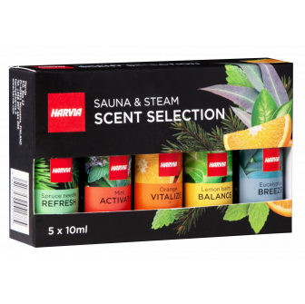 HARVIA Sauna-Duftset, 5 x 10 ml