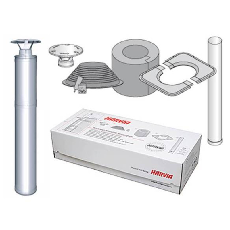 Isoliertes Kaminset aus Stahl - HARVIA Isoliertes Kaminset aus Stahl - HARVIA