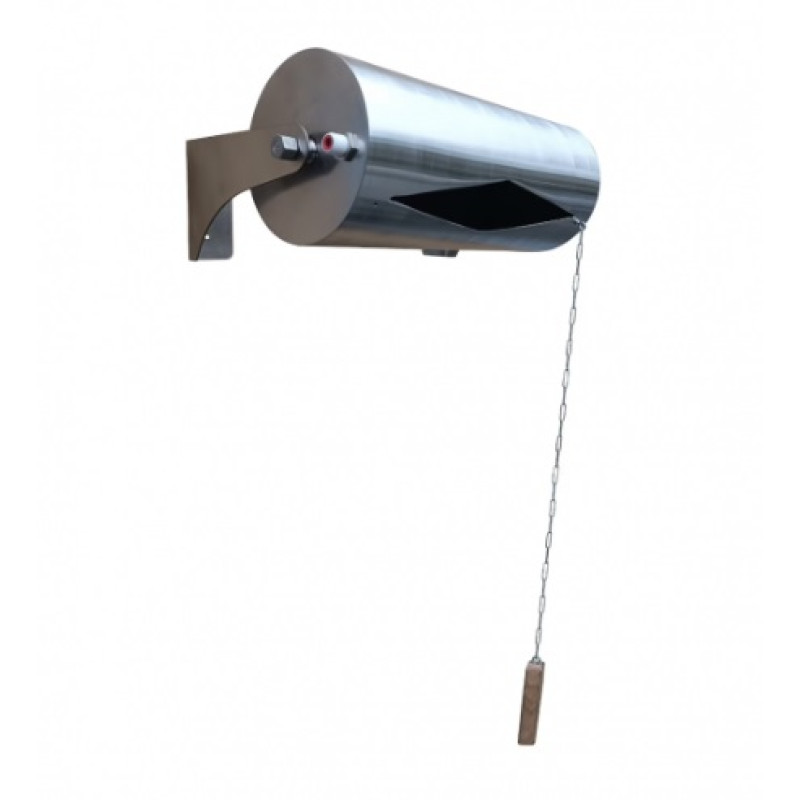 Horizontal-Ausgießeimer 15 l, Edelstahl