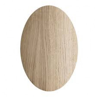 Saunalampe HUUM OVO, natürliche Holzfarbe