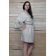 Handgefertigter Leinenmorgenmantel - Kimono XL-XXL