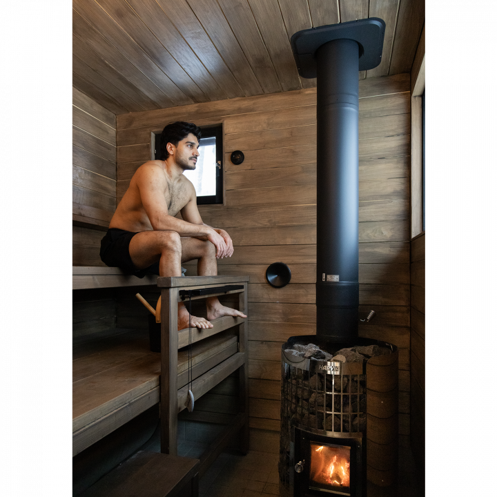 Elektrischer Saunaofen - Harvia Legend PO110FC 10,8 kW WLAN schwarz