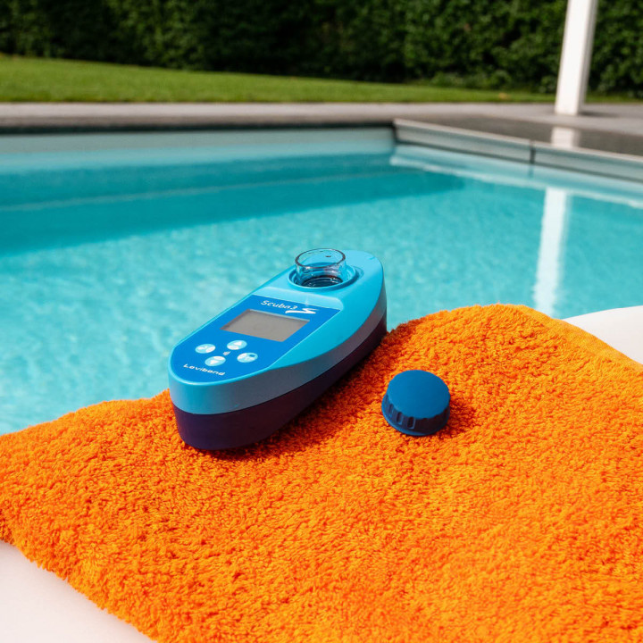 Intelligenter elektronischer Pooltester Scuba3s