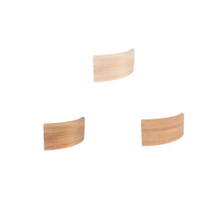 Außenbogen für modulare Saunabänke, 400 mm  Außenbogen für modulare Saunabänke, 400 mm