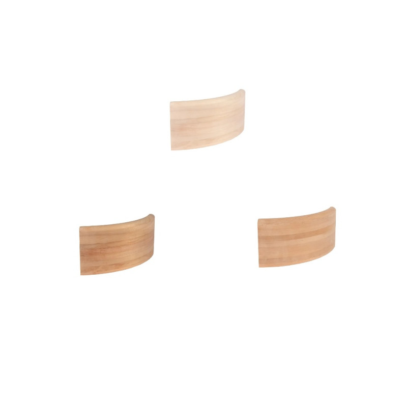 Außenbogen für modulare Saunabänke, 400 mm