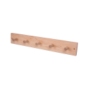 Kleiderbügel aus Erlenholz mit 5 Haken - 0