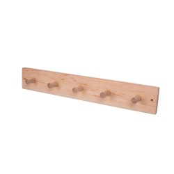 Kleiderbügel aus Erlenholz mit 5 Haken  Kleiderbügel aus Erlenholz mit 5 Haken