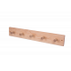 Holzkleiderbügel mit 5 Haken
