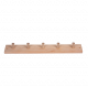 Holzkleiderbügel mit 5 Haken