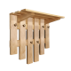 Kleiderbügel mit Ablage - NAGI 550x260x500