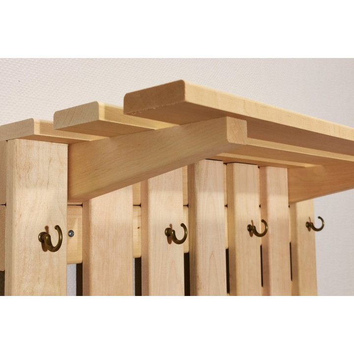 Kleiderbügel mit Ablage - NAGI 630x260x400