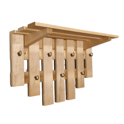 Kleiderbügel mit Ablage - NAGI 630x260x400 