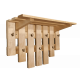 Kleiderbügel mit Ablage - NAGI 630x260x400