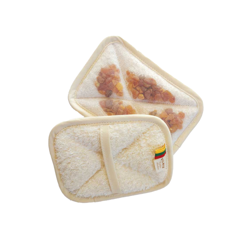 Schwamm mit Bernstein