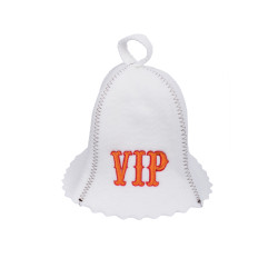 Saunahut - VIP, weiß  Saunahut - VIP, weiß