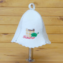 Saunahaube - SAUNA mit Eimer und Quirl - 1 Saunahaube - SAUNA mit Eimer und Quirl - 1