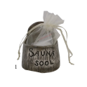 Keramik-Salzbehälter für die Sauna – dunkel, 120 ml - 2