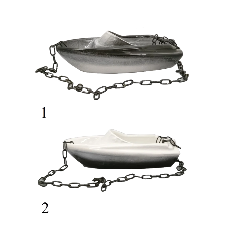 Duftbehälter aus Keramik - Boot