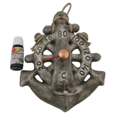 Saunathermometer aus Keramik - Anker 