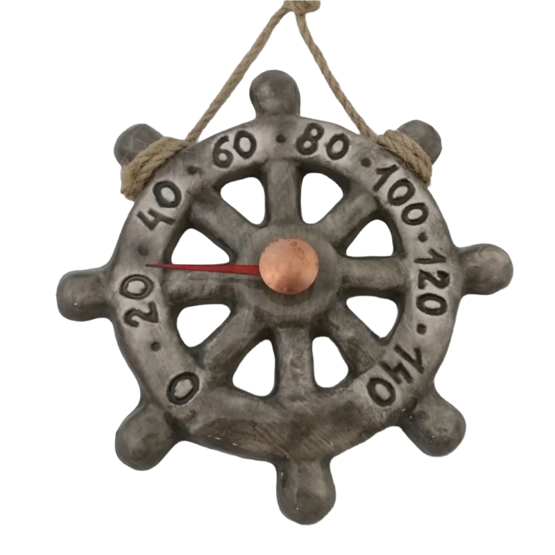 Keramik Saunathermometer - Rad