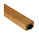 Beine für modulare Saunabänke, 600 mm, wärmebehandeltes Espenholz