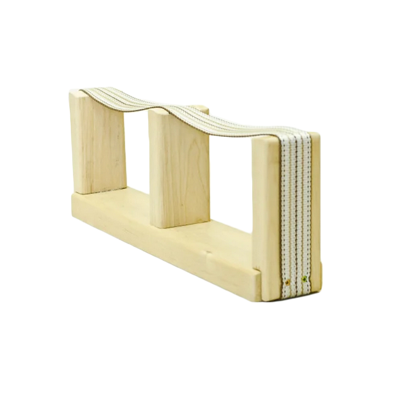 Sauna Fußstütze mit Krawatte