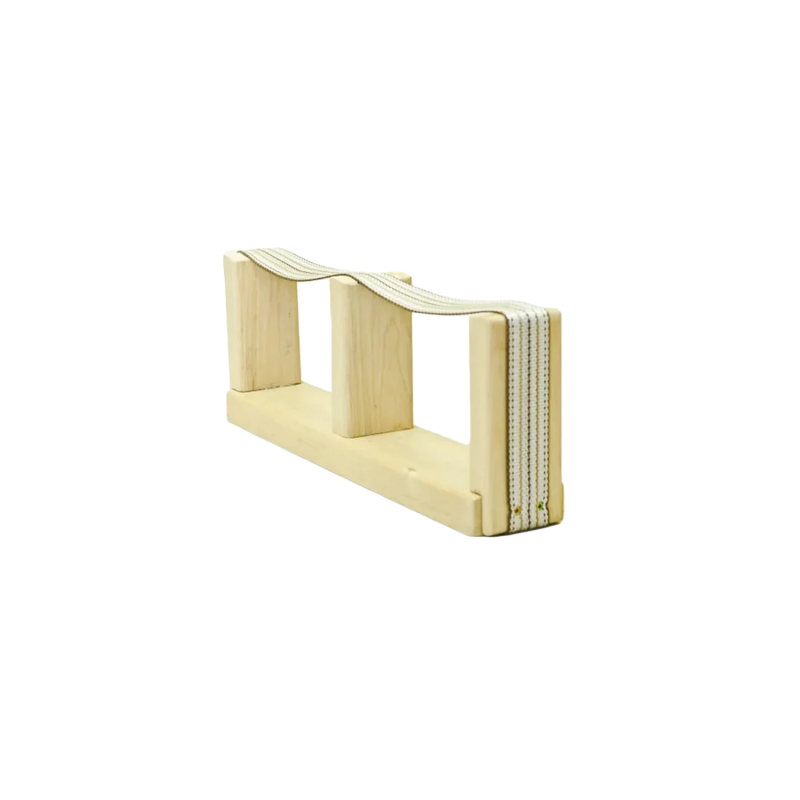 Sauna Fußstütze mit Krawatte