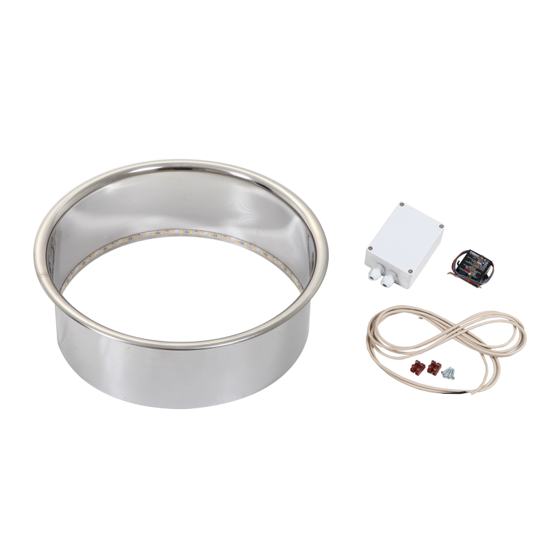 HARVIA Cilindro Einbettungsflansch HPC2L, beleuchtet