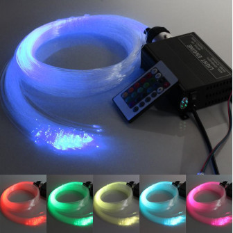 LED RGB Beleuchtungsset COLORED STARS 3 m.