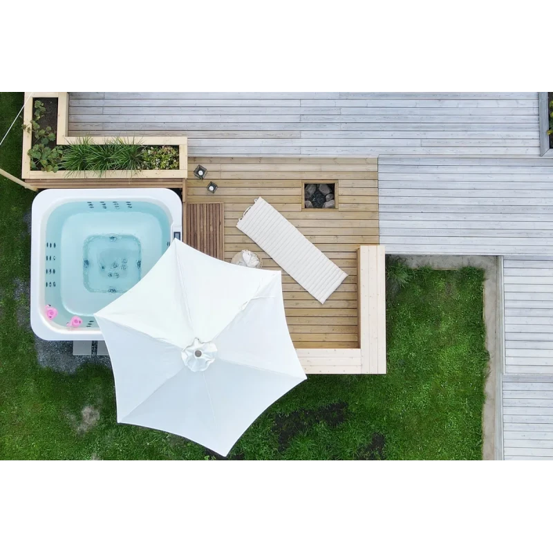 Hydromassagebecken NOVITEK LUMISPA L