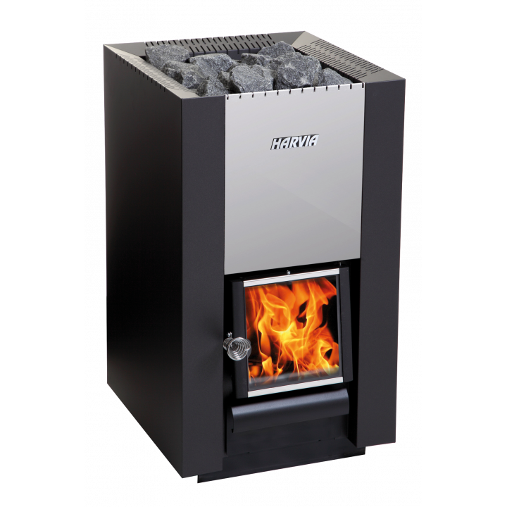Holzbefeuerter Saunaofen - HARVIA 16 schwarz