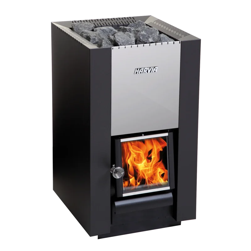 Holzbefeuerter Saunaofen - HARVIA 16 schwarz