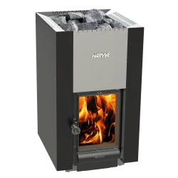 Holzbefeuerter Saunaofen - HARVIA 22 GreenFlame schwarz 