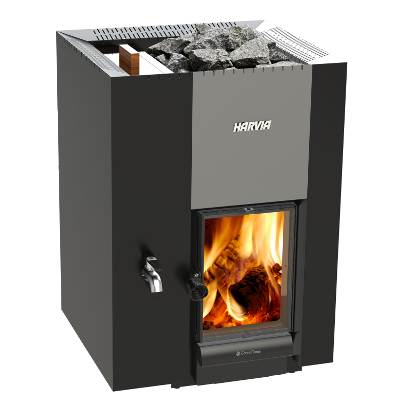 Holzbefeuerter Saunaofen - HARVIA 22 GreenFlame LS