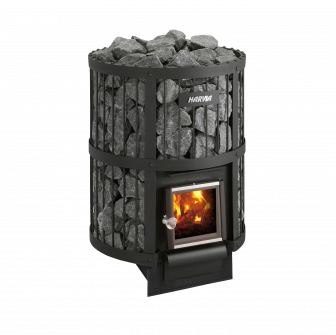 Holzbefeuerter Saunaofen - HARVIA Legend 240 BimSchV2, schwarz