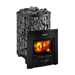 Holzbefeuerter Saunaofen - HARVIA Legend 240 Duo, schwarz 