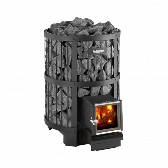 Holzbefeuerter Saunaofen - HARVIA Legend 240 SL BimSchV2, schwarz