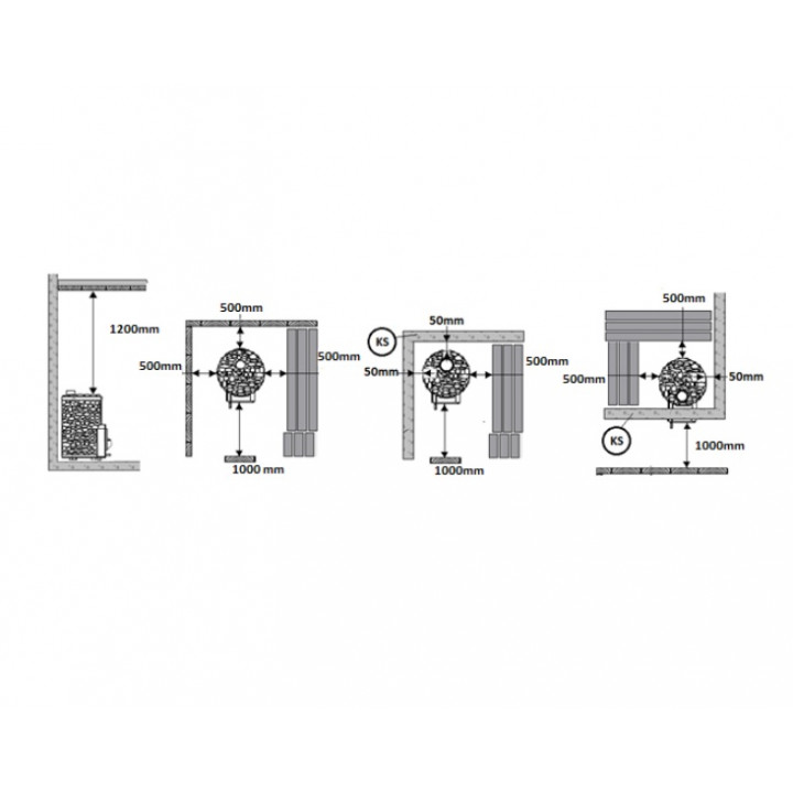 Holzbeheizter Saunaofen - STOVEMAN 24 HEAVY