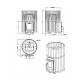 Holzbeheizter Saunaofen - STOVEMAN CROWN 20R